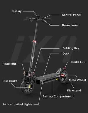 electric scooters for adults sale size