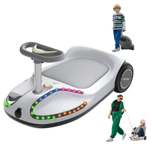 iScooter TC3 Electric Wiggle Car for Kids with Bluetooth and Pull Rope