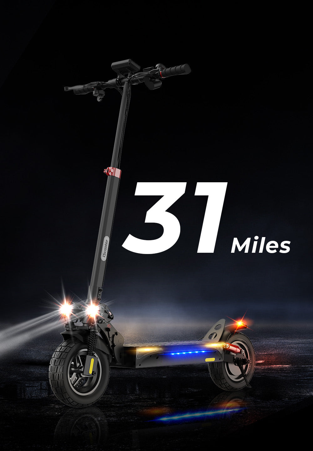 31 Miles Longer Range