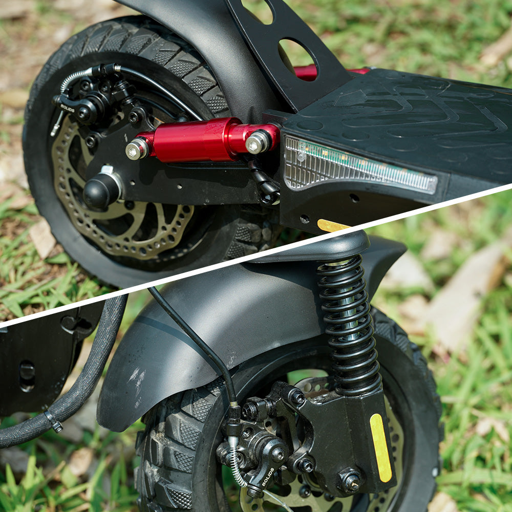 Dual Braking System & High Performance 4 Suspensions