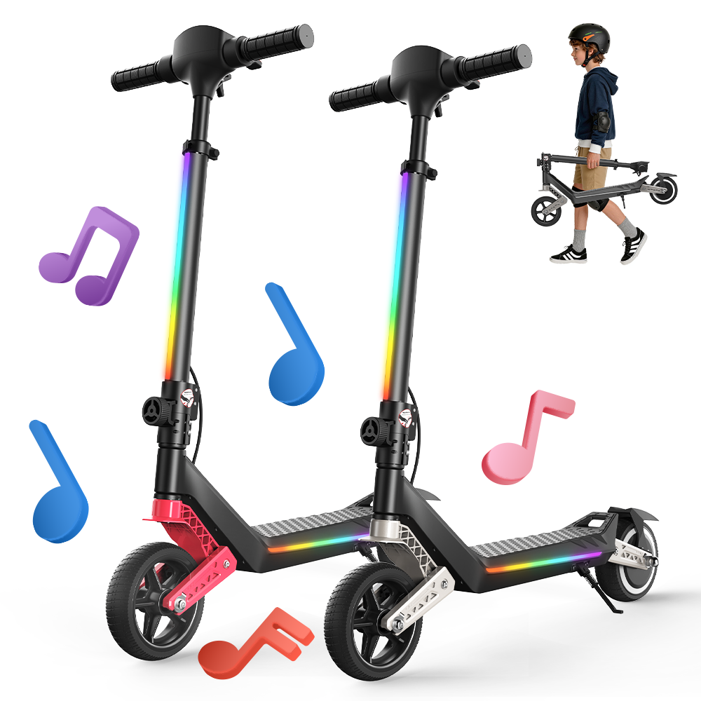 K6 Kids Electric Scooter with Dual Suspension