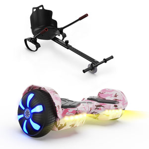 H1 Self Balancing Hoverboard with Bluetooth Music and LED Lights - Multiple Colors