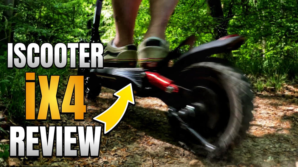 The fantastic iScooter iX4 strikes the perfect balance between on/off road.