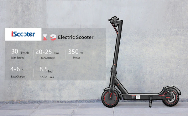 iScooter i9 Electric Scooter for Adults: Reviews by KiziEwheels