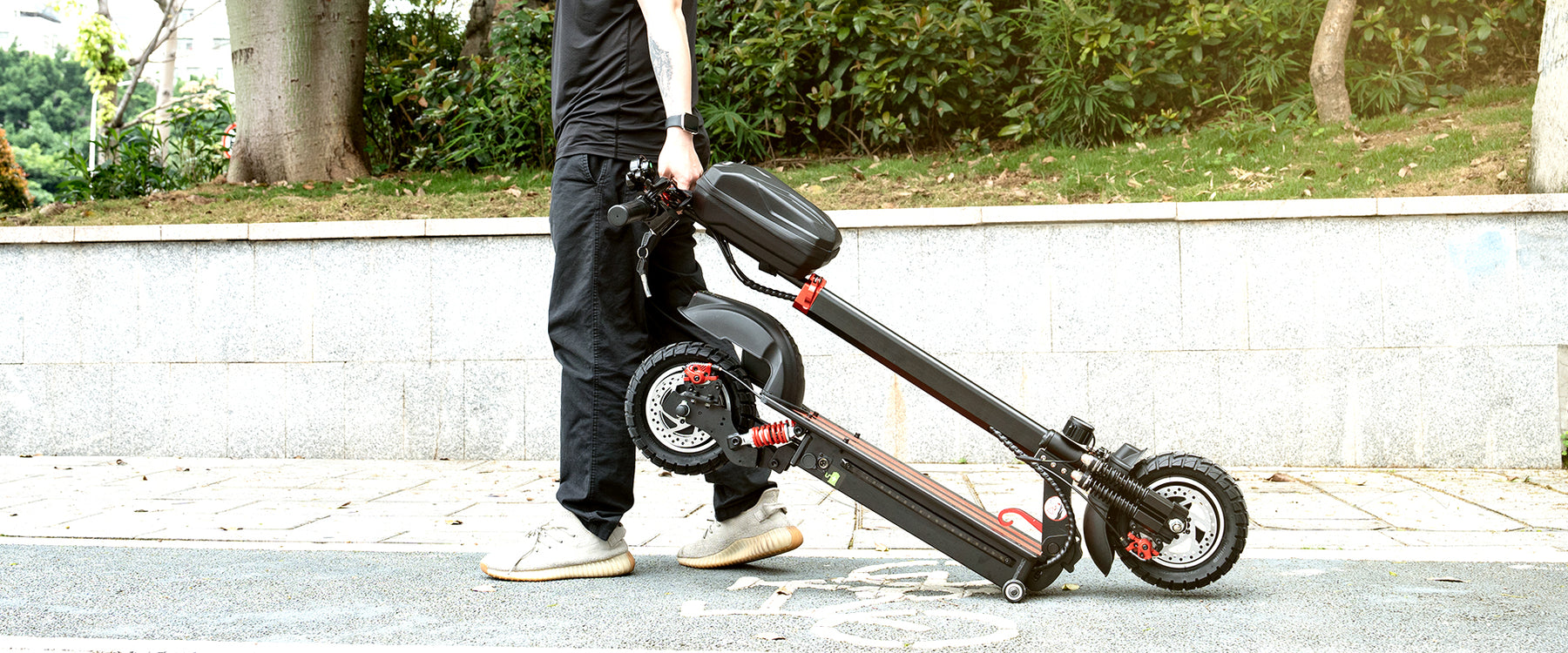iX5 Off Road Electric Scooter Convenient to Transport