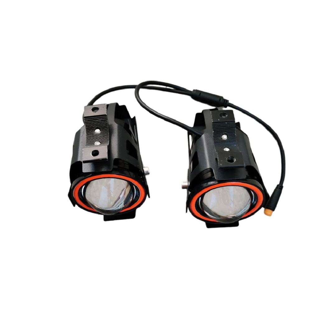 Two front lights for electric scooter iX4 of new version