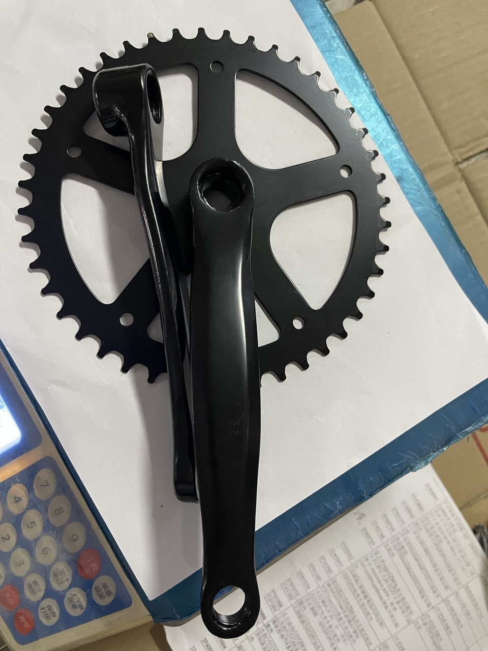 Left and right cranks for U2 electric bike