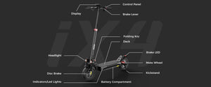 cheap electric scooters for adults size
