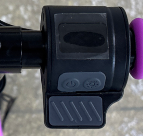 Acceleration display dial for iK3Pro/k2pro kids electric scooter