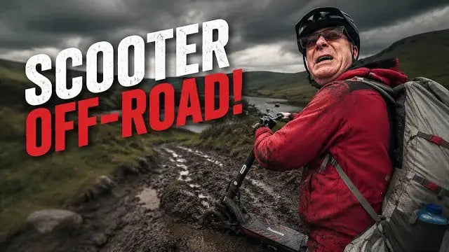I Took This Scooter OFF-ROAD Wild Camping… What Could Go Wrong? | iScooter iF1 All-Terrain