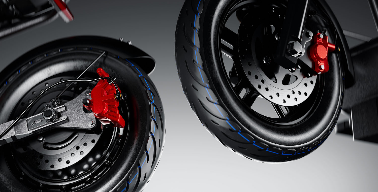 DX5 hydraulic disc brakes