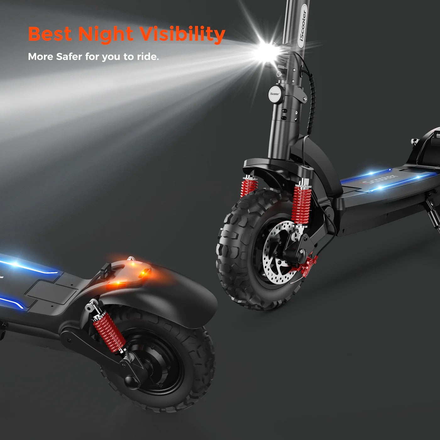 iScooter iX6 1000W Off Road Electric Scooter