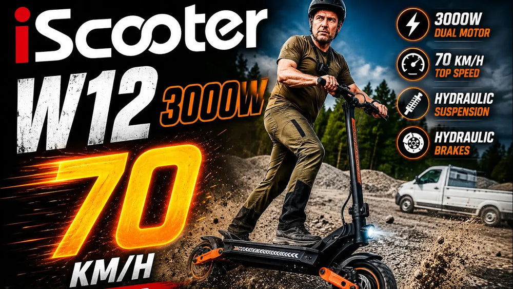 🔥 iScooter W12 Review – Kraft, fart och adrenalin!