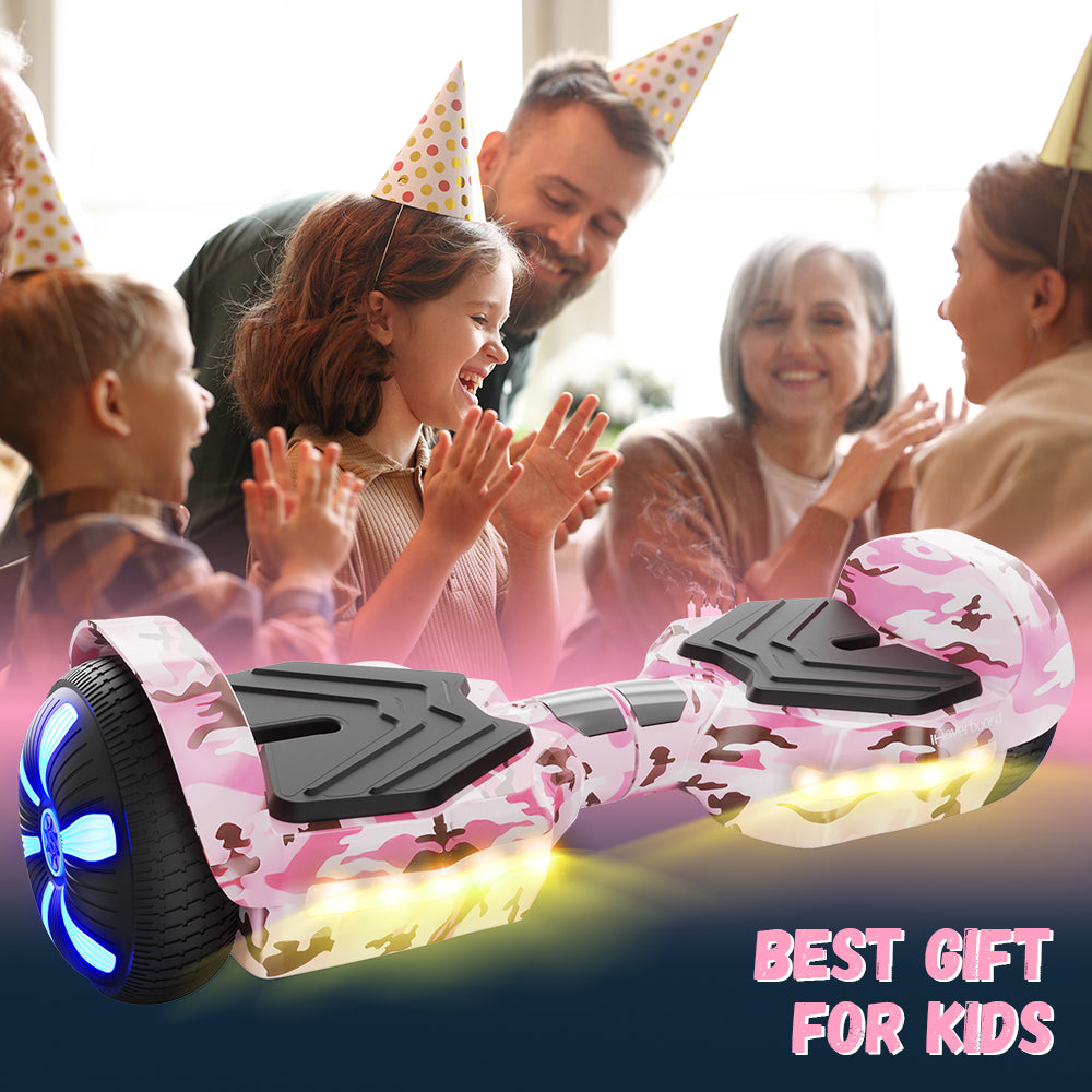 iHoverboard H2 Pink Bluetooth Hoverboard 6.5"