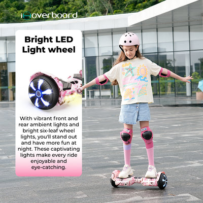 iHoverboard H2 Pink Bluetooth Hoverboard 6.5"