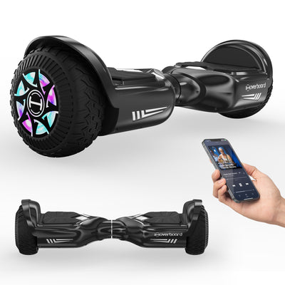 iHoverboard H1 Navy Blue LED Self Balancing Hoverboard 6.5"(700W)