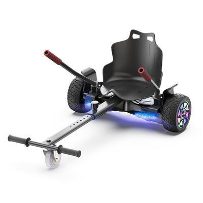 iHoverboard H8 LED Black Off Road Hoverboard 8.5"