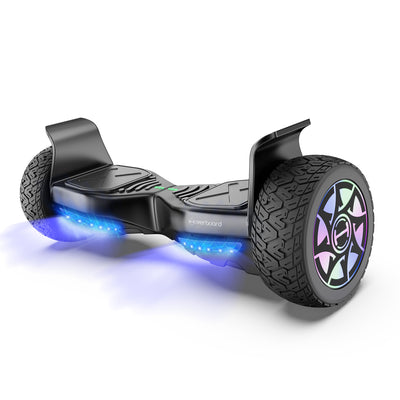 iHoverboard H8 LED Black Off Road Hoverboard 8.5"