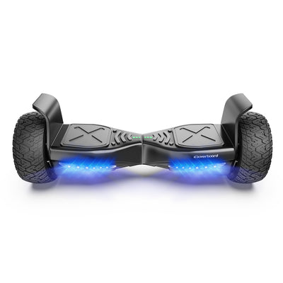 iHoverboard H8 LED Black Off Road Hoverboard 8.5"