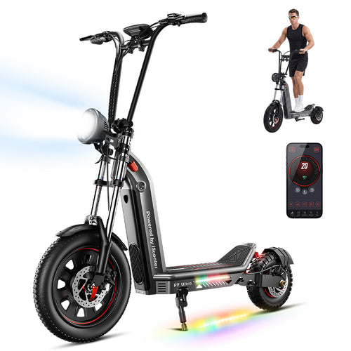 iScooter F7Ultra All-Terrain Electric Scooter with Detachable Battery