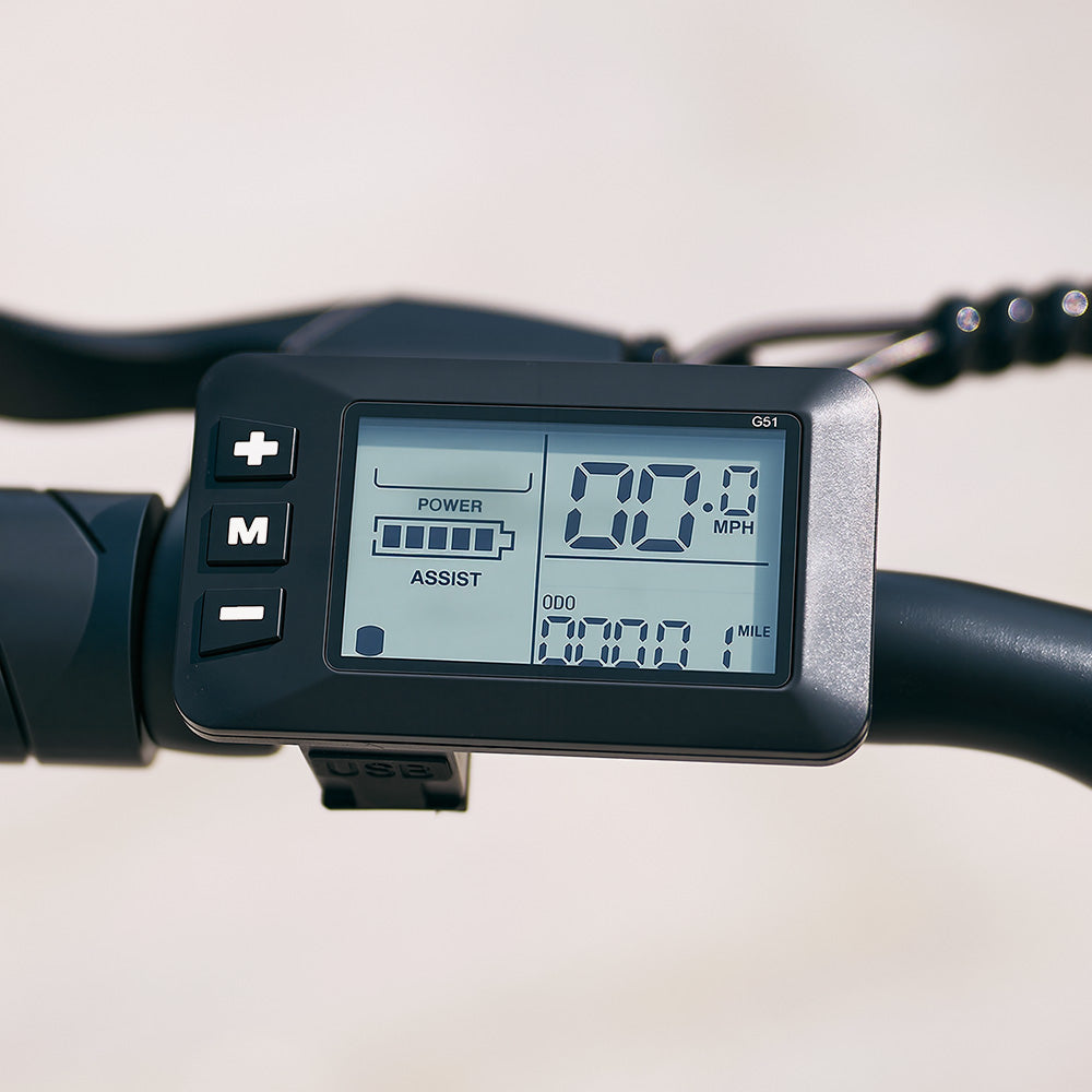 Integrated LCD Display