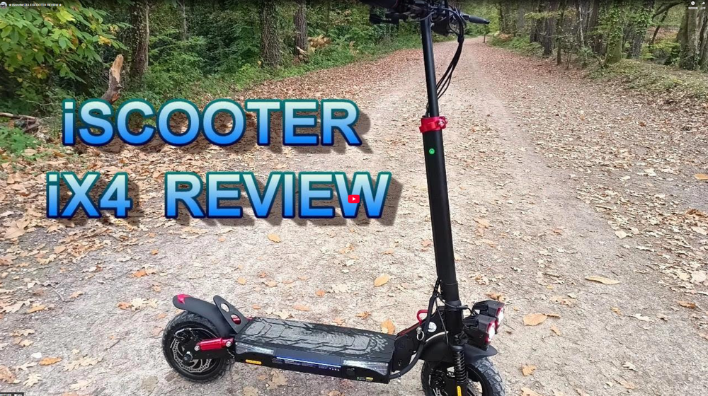 ★ iScooter iX4 E-SCOOTER REVIEW ★