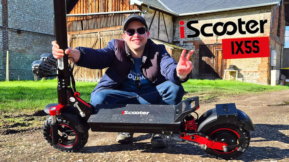 1000W sous les pieds ! - Test Complet de la iScooter IX5S