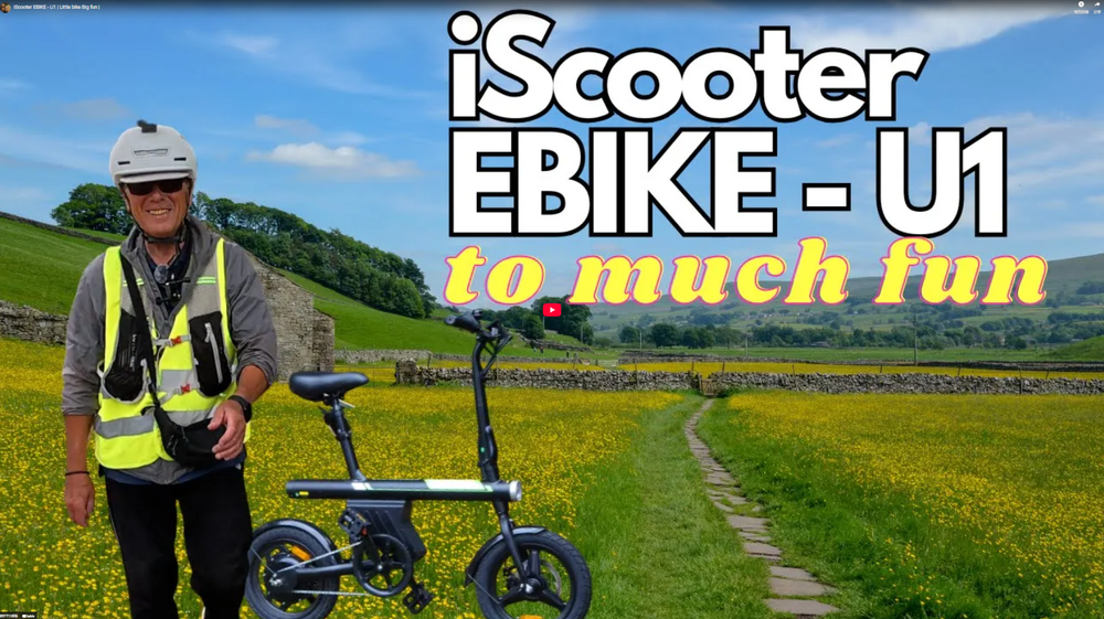 iScooter EBIKE - U1 |  Little bike Big fun |