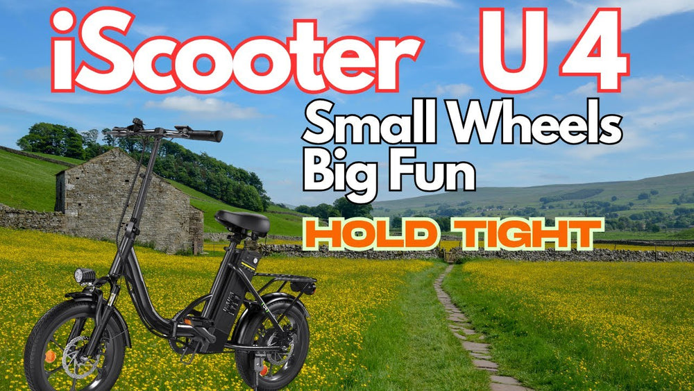 The iScooter U4 is amazing fun to ride. A small bike with big performance.