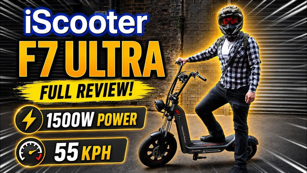 iScooter F7Ultra 1500W All-Terrain Electric Scooter with Removable Battery