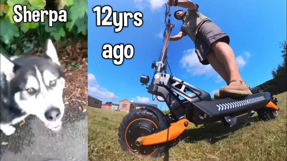 Most Fun Ive Had On One Since Sherpa! IScooter W12
