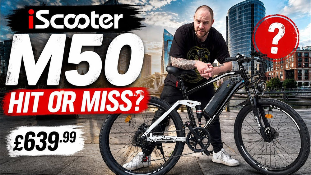 iScooter M50 | Budget E-Bike just £639.00 | Review - Good and the Bad
