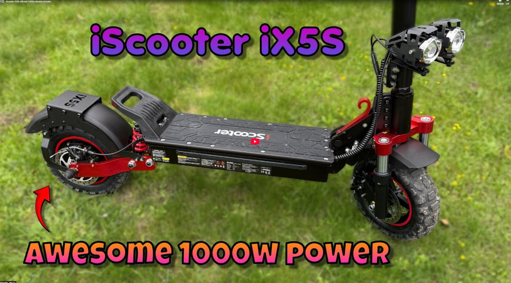 iScooter iX5S offroad 1000w electric scooter