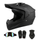 Matte Black Full-Face Helmet Kit