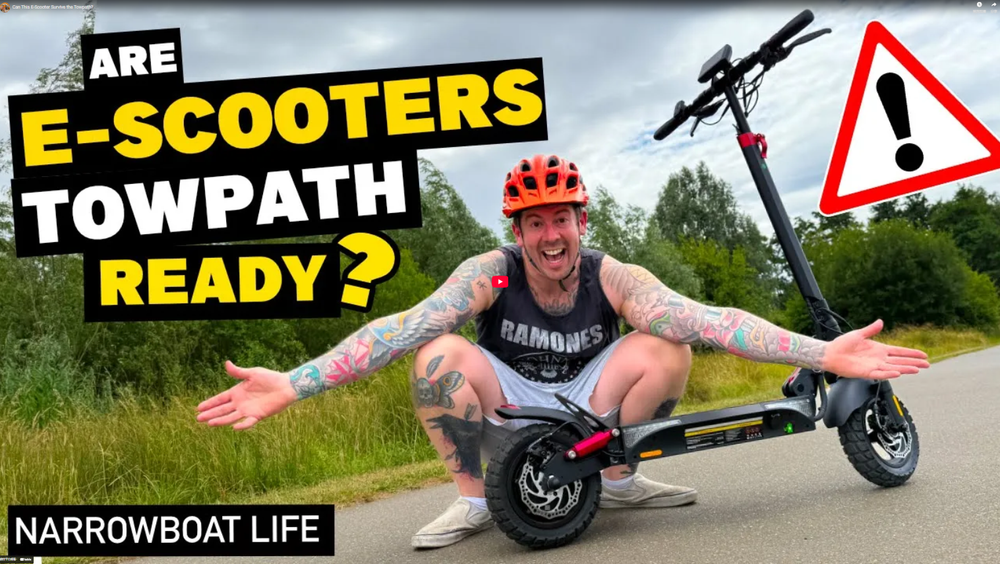 Can This E-Scooter Survive the Towpath?