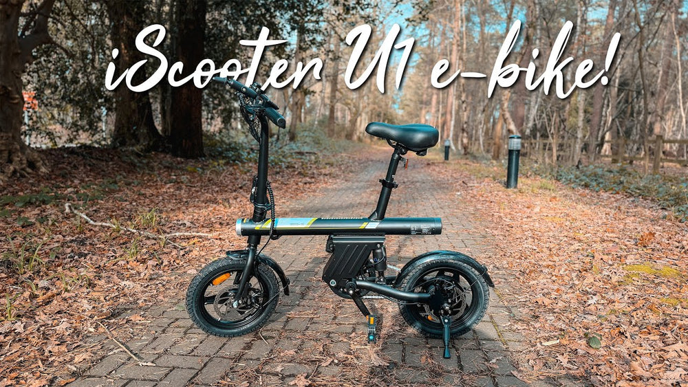 iScooter U1 e-Bike is so much FUN to ride!