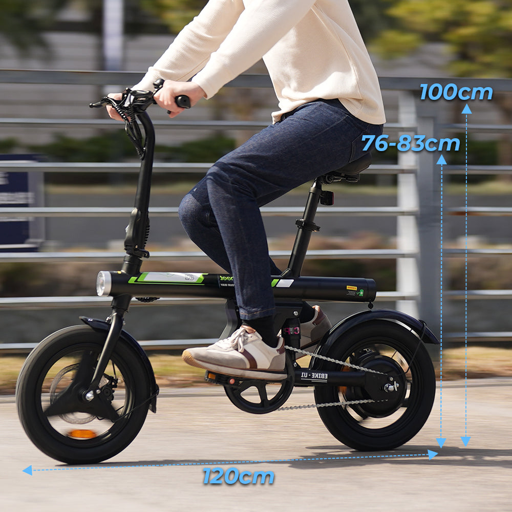 U1 Foldable Electric Bike 500W | iScooter