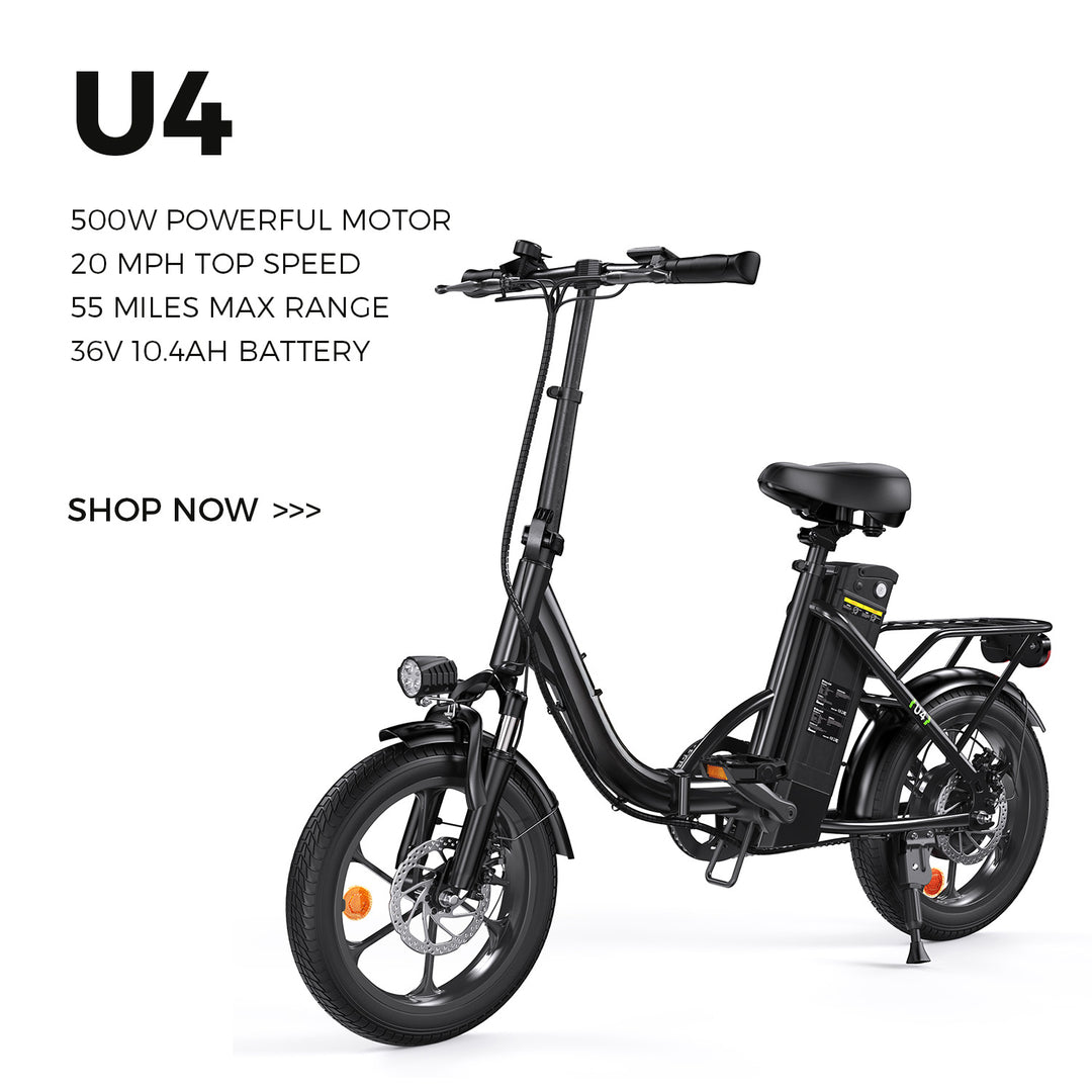 Folding Electric Bike iScooter - Main Image