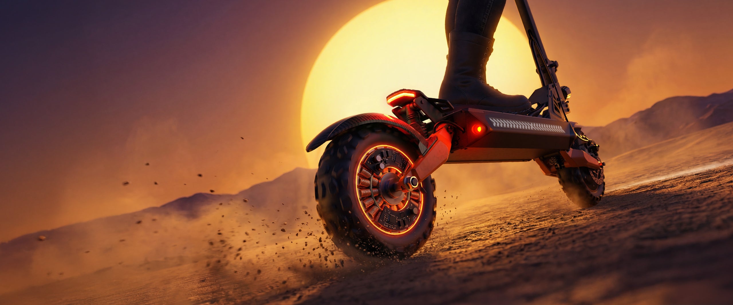 Dual Motor Power – 3000W Peak Performance