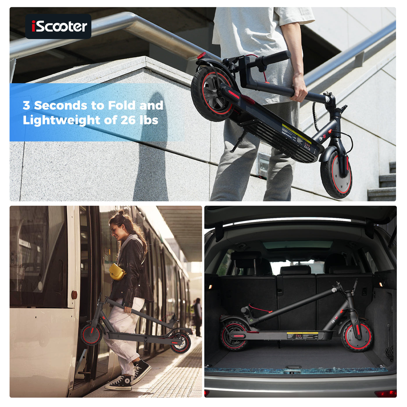 iScooter i9 Commuter Electric Scooter