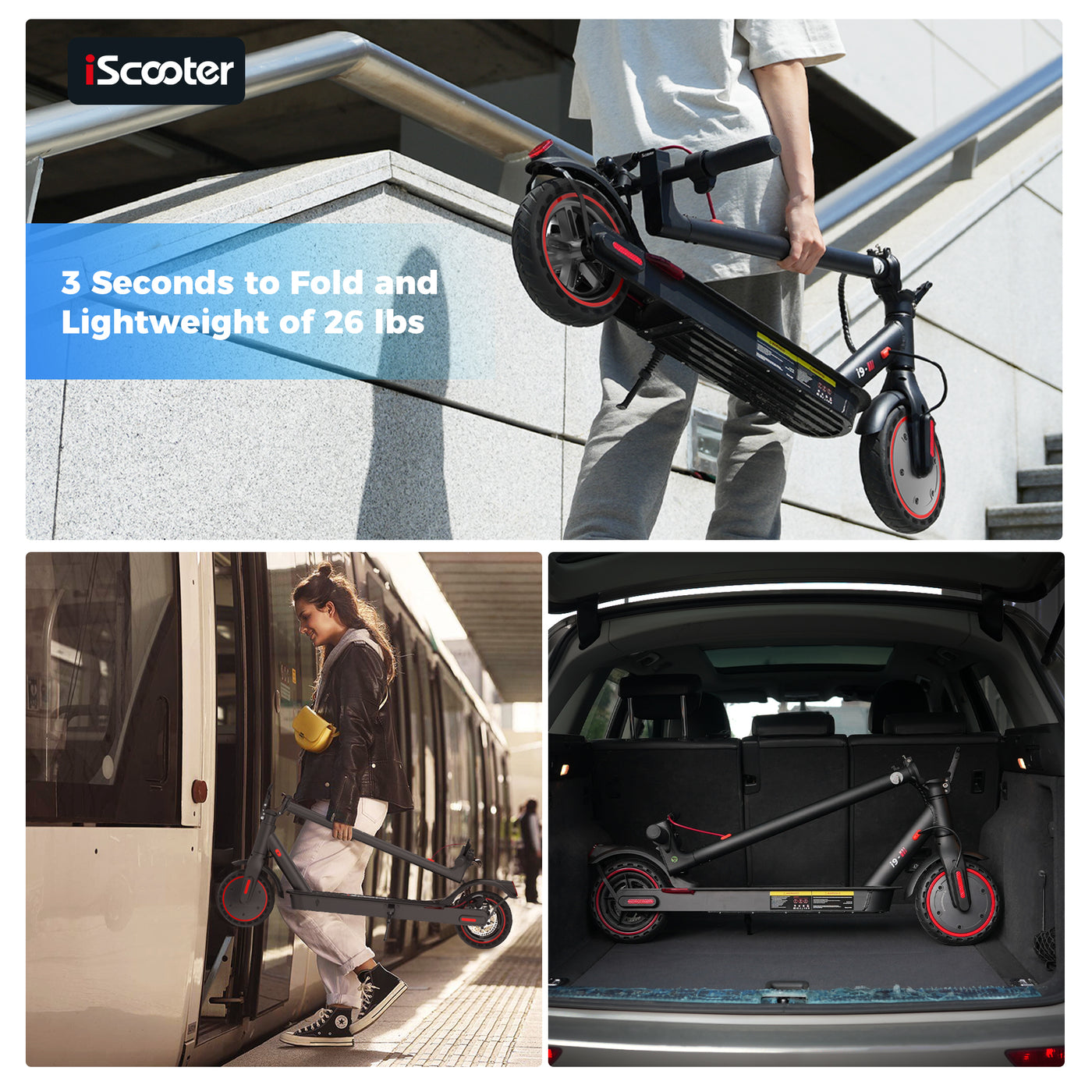 iScooter i9 Electric Scooter 350W