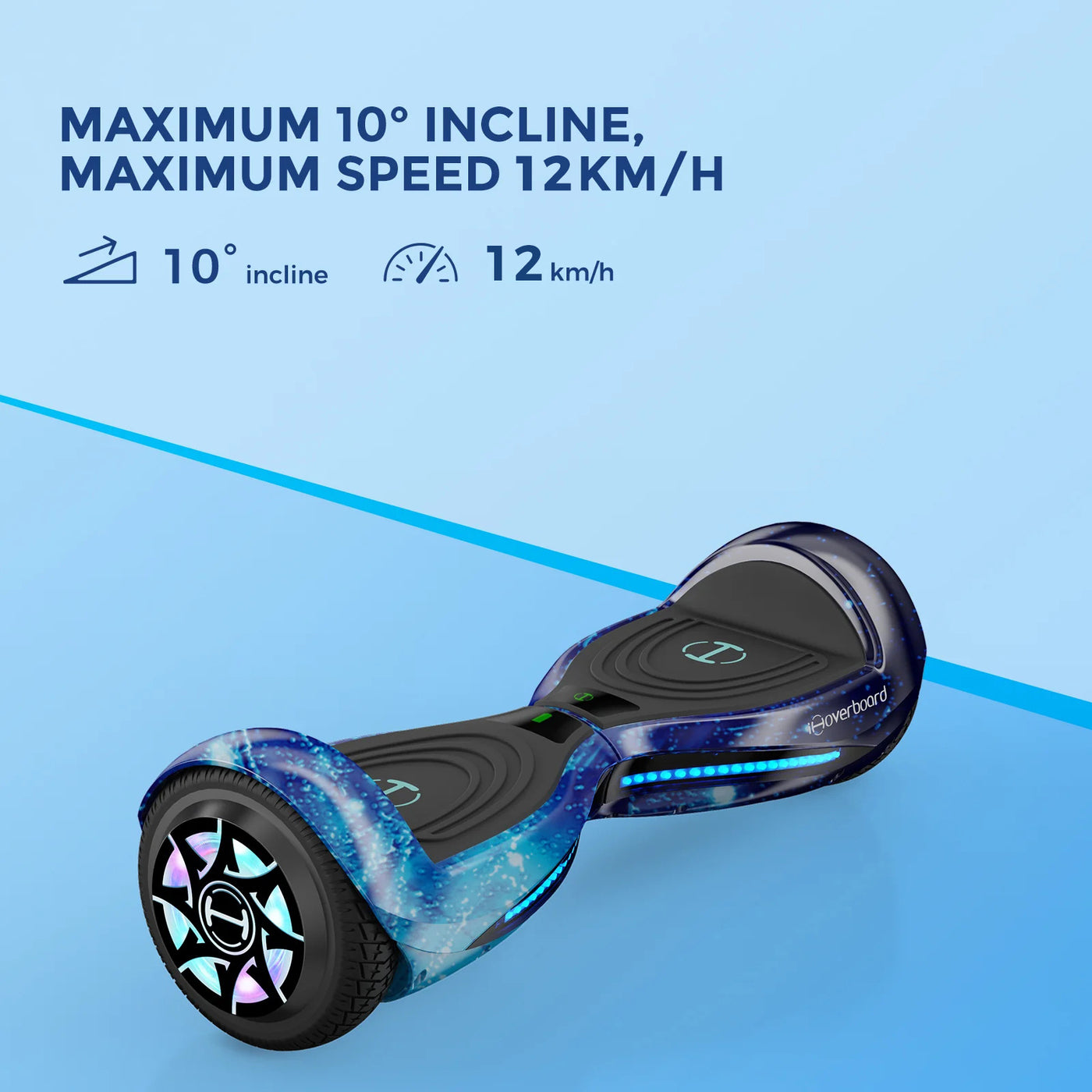 iHoverboard Self Balancing Hoverboard with Dual 350W Motor (700W)