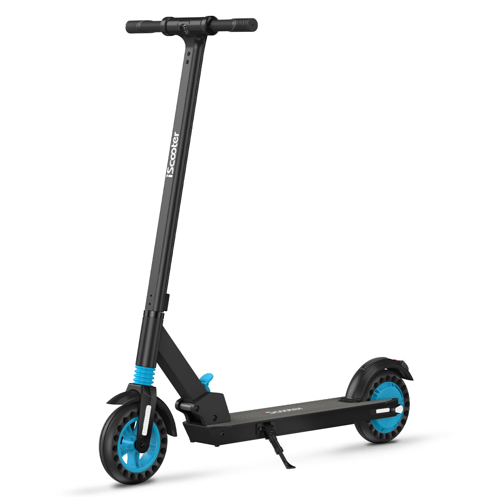 fat tire electric scooter i8 Blue