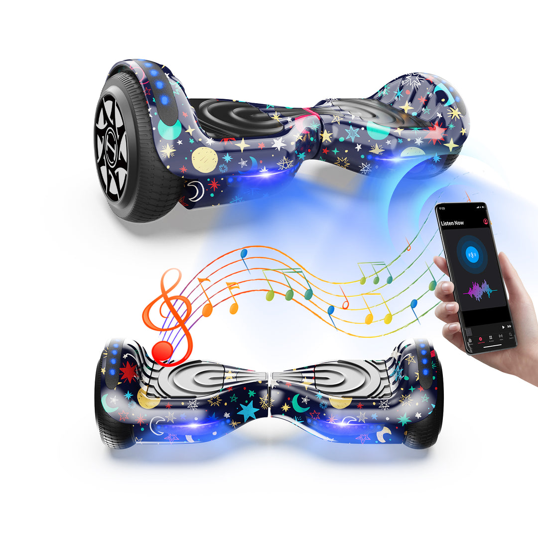 Electric Hoverboard Best Hoverboard For 13 Year Old H1 LED Self