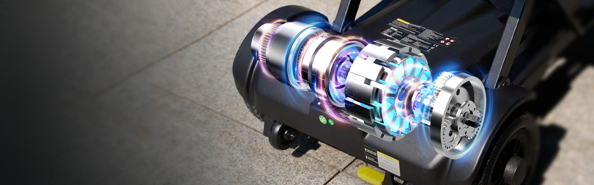 Smooth & Safe 250W Motor