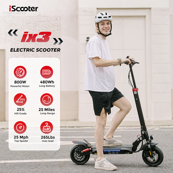 electric scooter Prime Day Sale iScooter iX3 800W Off Road Electric Scooter 37 reviews Regular price £688.99 Sale price £428.99