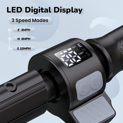 iScooter iK3Pro/iK1S Electric Scooter for Kids with Colorful Lights