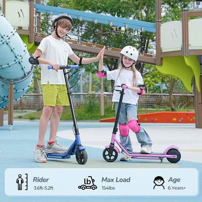 iScooter iK3Pro/iK1S Electric Scooter for Kids with Colorful Lights