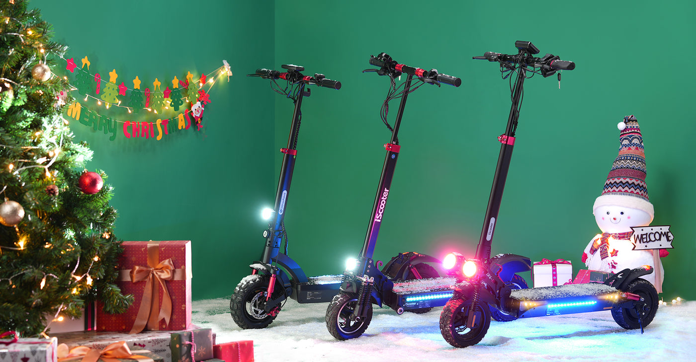 iscooter electric scooter merry christmas sale 