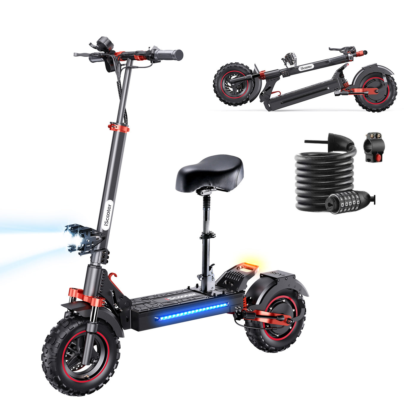 iScooter iX5S 1000W Off Road Electric Scooter